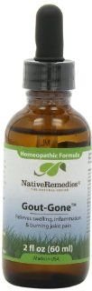Native Remedies Gout Gone, 60 ml Bottle Health & Personal Care