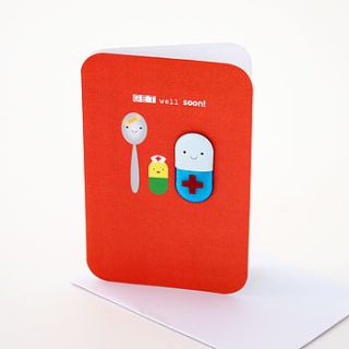 jelly magnet get well soon card by pango productions