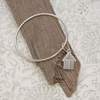 beach hut bangle by elizabeth designs