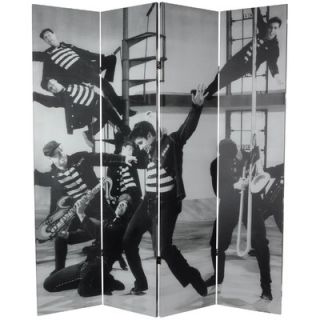 Oriental Furniture Tall Double Sided Elvis Presley Acoustic Canvas