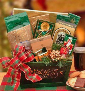 Here's to the Holidays Gourmet Gift Basket  Gourmet Snacks And Hors Doeuvres Gifts  Grocery & Gourmet Food