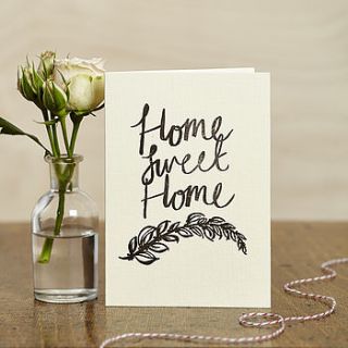 home sweet home by katie leamon