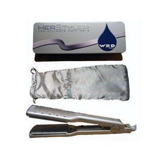 HerStyler Wet 2 Dry Professional Flat Iron 2" Hair Straightener  Flattening Irons  Beauty