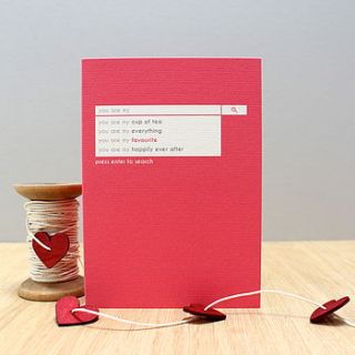 'you are my favourite' greetings card by studio 9 ltd