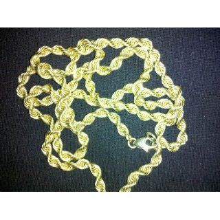 18K Gold Plated RUN DMC HIP HOP Rope Chain, Dookie Chain 10mm X 30" Stainless Steel Core   High Quality Jewelry