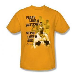 Muhammad Ali Float Like A Butterfly Sting Like A Bee Adult Shirt ALI133 AT Clothing