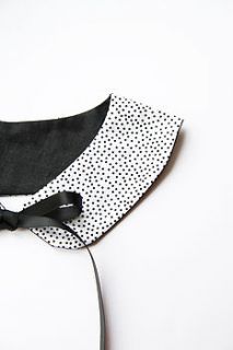 'nova' reversible polka dot collar by katiebetty