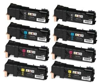 Speedy Inks   Compatible Xerox Set of 8 Toner Cartridges for Phaser 6500, WorkCentre 6505 Printers 2 Black, 2 Cyan, 2 Magenta, 2 Yellow Electronics