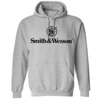 Smith & Wesson Men's Stacked Logo Pullover Hooded Sweatshirt at  Mens Clothing store