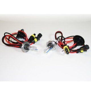 HID Auto Vision H7 Single Beam HID Xenon Replacement Bulb Set 3000K  Yellow FREE Warranty Included (2 Bulbs) Automotive