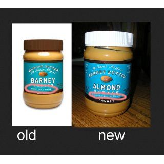 Barney Butter Smooth Almond Butter, 16 Ounce Jars (Pack of 3)  Grocery & Gourmet Food