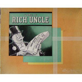 Vintage * RICH UNCLE * Stock Market Board Game by Parker Brothers Toys & Games