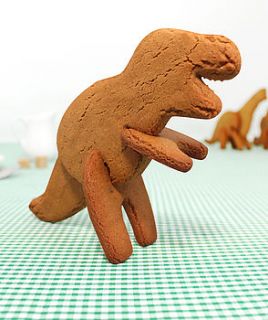 3d dinosaur cookie cutter by suck uk