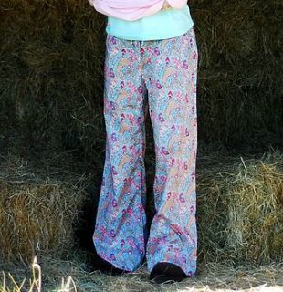 liberty lawn pyjama bottoms by milu me