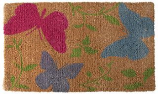 patterned design coir door mat by cotswold mat co