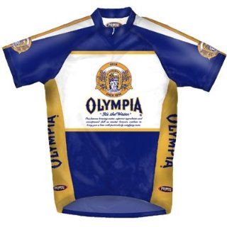 Primal Wear Men's Pabst Olympia Beer Short Sleeve Cycling Jersey   PBOLJ20M (XXL)  Sports & Outdoors