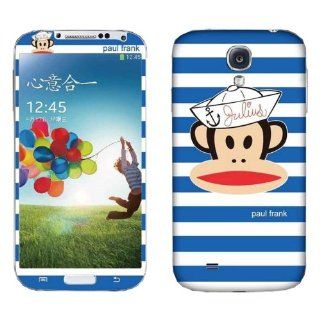 DIY Personality Full Size Body Cartoon Star Mouth Monkey Blue Striped Background Design Stickers for Samsung S4 I9500 S Iv LCD Film Screen Protector Sticker Prevent Scratches   500 Style   Prevent Scratches Perfect Fit for Your Cellphone Color Stickers Scr