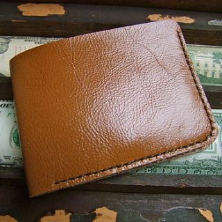 handmade leather wallet by bobby rocks