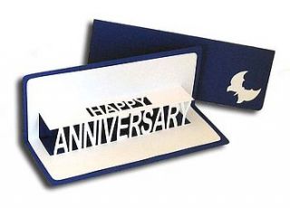 personalised anniversary pop up card by ruth springer design