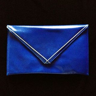 vintage leather jaques vert clutch bag by iamia