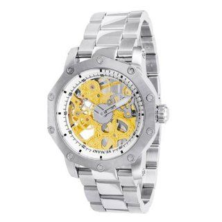 Invicta Men's 7207 Signature Collection Mechanical Skeleton Watch Invicta Watches