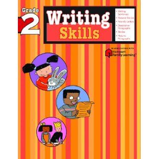 Writing Skills Grade 2 (Flash Kids Harcourt Family Learning) Flash Kids Editors 9781411404809 Books