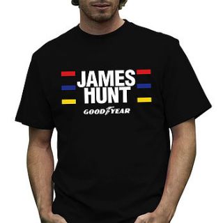 james hunt helmet design t shirt by retro formula 1