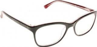 Michael Kors MK 247 Eyeglasses (21) Black/Red, 52mm at  Mens Clothing store