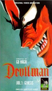 Devilman Vol. 1 Genesis Dub [VHS] Devilman Movies & TV