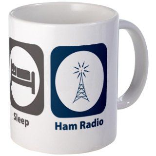 Eat Sleep Ham Radio Mug Mug by  Kitchen & Dining