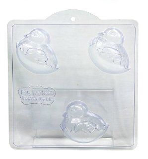 Chick and Egg Plastic Soap Mold