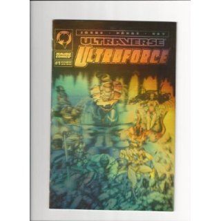 Ultraforce Vol1, #1 Gold Hologram Cover gerard jones, chris ulm, hank kanalz, george perez, al vey Books