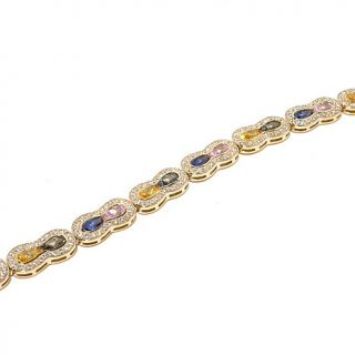 Victoria Wieck Absolute™ Multicolored CZ Line Bracelet