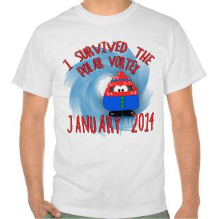 I Survived the POLAR VORTEX January 2014 T Shirt