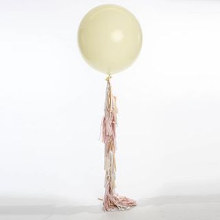elegance giant tassel tail balloon by bubblegum balloons