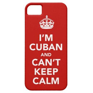 I'm Cuban and I can't Keep Calm iPhone 5 Cover