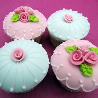 the rose garden collection couture cupcakes by rosalind miller cakes