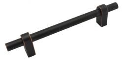 GlideRite 8 inch Oil Rubbed Bronze Zinc Euro T bar Cabinet Handle Bar Pulls (Case of 25) GlideRite Cabinet Hardware