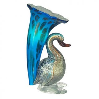 Dale Tiffany Duck Lily Favrile Glass Accent Lamp