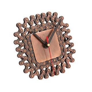 bicycle chain clock by created gifts