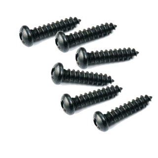 Replacement Tuning Machine Screws Black   Set of 6 Musical Instruments