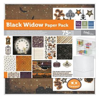We R Memory Keepers Black Widow Paper Kit