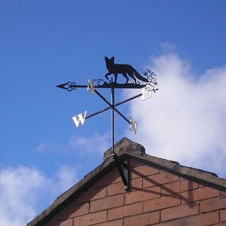 fox weathervane by black fox metalcraft
