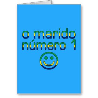 O Marido Número 1   Number 1 Husband in Brazilian Greeting Cards