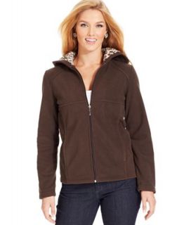 Debbie Morgan Petite Jacket, Faux Fur Lined Hoodie   Sweaters   Women