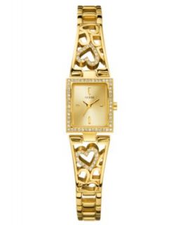 GUESS Watch, Womens Heart Bracelet 17mm U85041L1   Watches   Jewelry & Watches