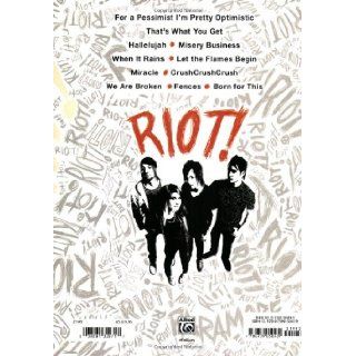 Paramore Riot Book Guitar Tab Edition Paramore 9780739050439 Books