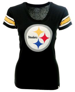 47 Brand Womens Short Sleeve Pittsburgh Steelers T Shirt   Sports Fan Shop By Lids   Men