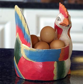 coloured chicken bowl by papa theo