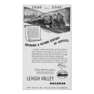 Lehigh Valley Railroad A Second Century of Service Print
